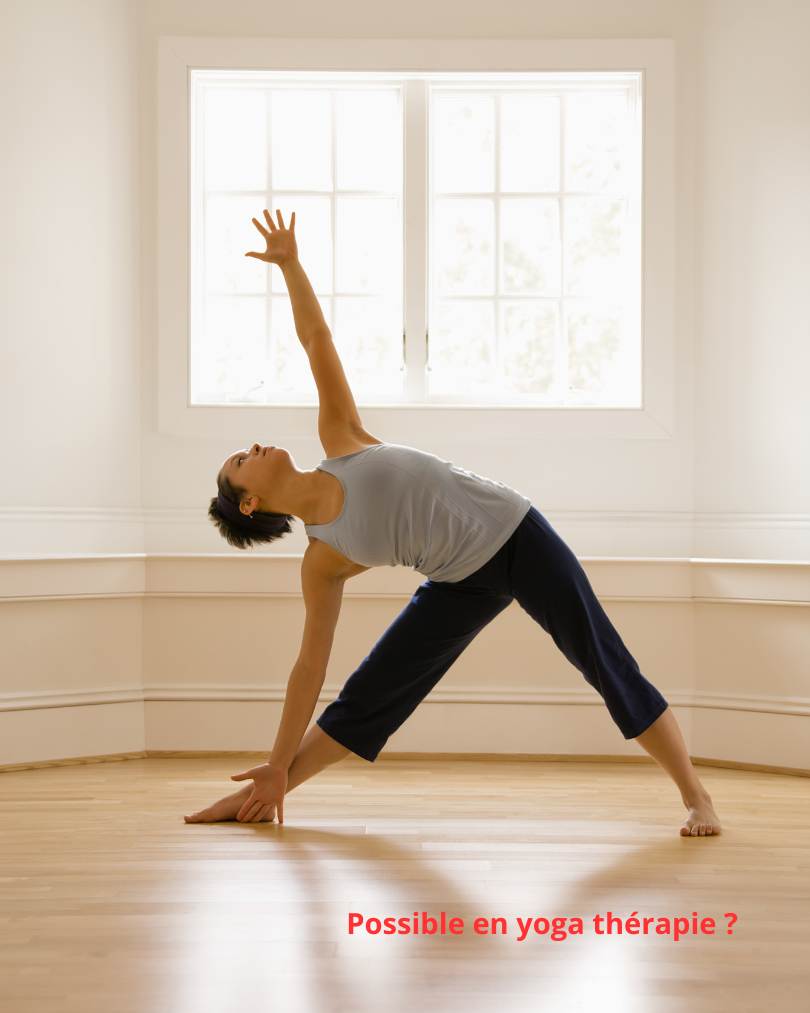 Triangle yoga