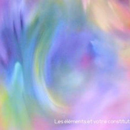 Mélange de couleurs comme le mélange constitutions ayurvédiques